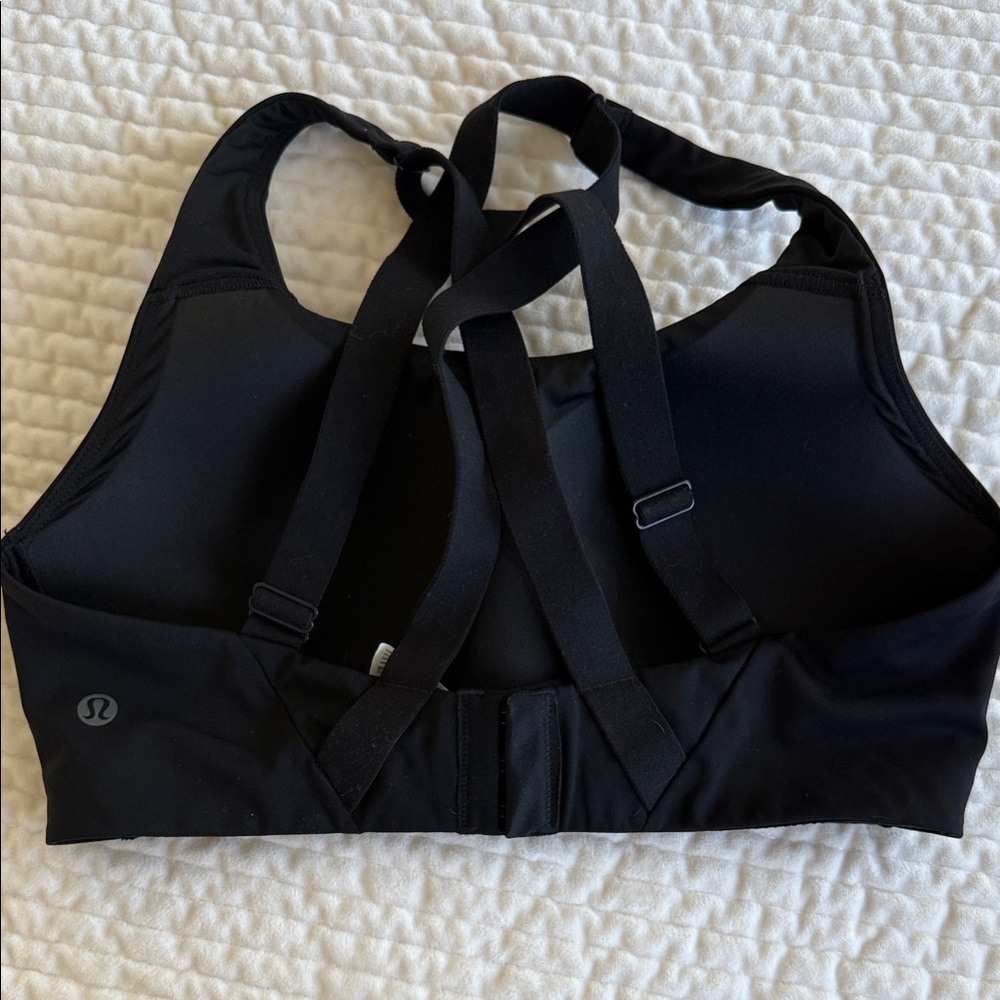 lululemon athletica Black Strappy Sports Bra